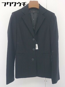 * INDIVI Indivi плечо накладка ввод 3B длинный рукав tailored jacket размер 36 черный женский 