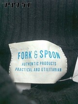 ◇ FORK&SPOON フォーク＆スプーン ワッフル ハイネック ウール ニット 長袖 セーター サイズ ONE ブラック レディース_画像4