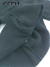 ◇ FORK&SPOON フォーク＆スプーン ワッフル ハイネック ウール ニット 長袖 セーター サイズ ONE ブラック レディース_画像7