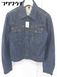 ◇ ITEMS URBAN RESEARCH アーバンリサーチ 長袖 デニム ジャケット Gジャン サイズF インディゴ レディース