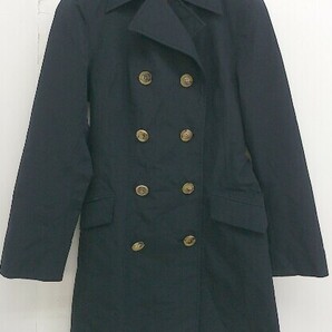 ◇ AMACA アマカ 長袖 コート サイズ40 ブラック レディースの画像1