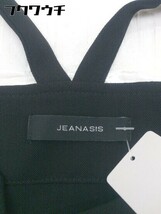 ◇ JEANASIS ジーナシス オールインワン コンビネゾン サイズF ブラック レディース_画像4