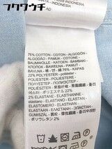 ◇ ◎ Levi's リーバイス ロゴ 長袖 シャツ サイズXS ライトブルー レディース_画像5