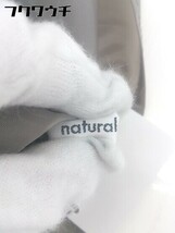 ◇ natural couture NICE CLAUP ノースリーブ 膝下丈 キャミソールワンピース サイズF グレー レディース_画像7