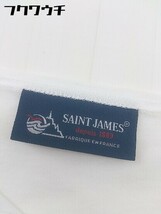 ◇ SAINT JAMES セントジェームス フランス製 半袖 Tシャツ カットソー サイズF 1PGE ホワイト レディース_画像4