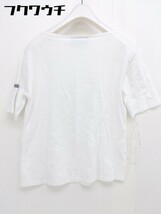 ◇ SAINT JAMES セントジェームス フランス製 半袖 Tシャツ カットソー サイズF 1PGE ホワイト レディース_画像3