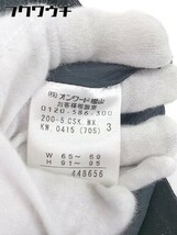◇ KUMIKYOKU 組曲 ミニ ボックス プリーツ スカート サイズ3 ブラック系 レディース_画像5