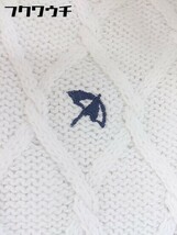 ◇ Arnold Palmer アーノルドパーマー コットン ニット 長袖 セーター サイズ2 ホワイト レディース_画像5