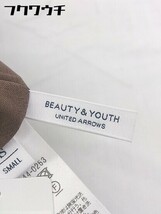 ◇ BEAUTY & YOUTH ビューティアンドユース UNITED ARROWS チェック ハーフ ショート パンツ サイズS ブラウン レディース_画像4