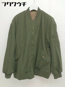 # ehka sopoehekasopoSM2 reversible long sleeve Zip up jacket size M khaki series brown group lady's 