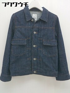 * URBAN RESEARCH Urban Research длинный рукав Denim жакет G Jean размер F индиго женский 