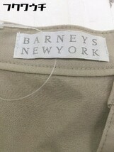 ◇ BARNEYS NEW YORK バーニーズ ニューヨーク 半袖 膝丈 ワンピース サイズ38 ベージュ レディース_画像4