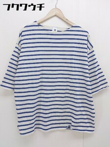 ◇ JOINT WORKS ジョイントワークス ボーダー 半袖 Tシャツ カットソー ホワイト系 ブルー系 レディース