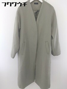# apart by lowrys LOWRYS FARM длинный рукав пальто размер F серый серия женский 
