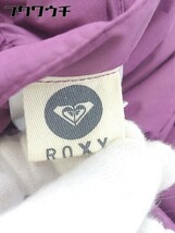 ■ Roxy ロキシー リバーシブル 長袖 ダウン ジャケット サイズL パープル系 レディース_画像6
