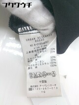 ◇ URBAN RESEARCH ROSSO 切替 ノースリーブ 膝下丈 フレア ワンピース サイズ F ブラック レディース_画像6