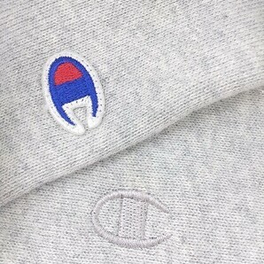 ◇ Champion REVERSE WEAVE × BEAMS BOY 別注 裏起毛 長袖 プルオーバー パーカー サイズS ライトグレー レディースの画像5