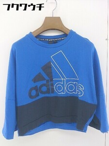 * adidas Adidas 7 минут рукав cut and sewn размер XOT голубой женский 