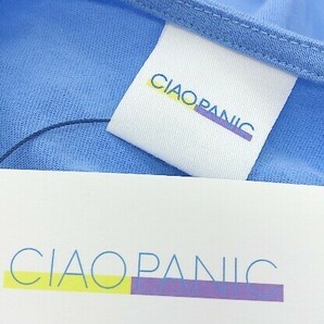 ◇ ◎ CIAOPANIC チャオパニック タグ付き 五分袖 ブラウス カットソー サイズF ブルー系 レディースの画像4