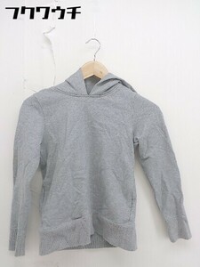 ◇ URBAN RESEARCH ROSSO ロッソ 長袖 プルオーバー パーカー サイズF グレー レディース