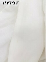 ◇ ◎ ROPE' ロペ リネン混 長袖 ロング ジャケット サイズ38 ホワイト系 レディース_画像6