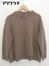 ◇ green label relaxing UNITED ARROWS 長袖 ニット セーター ブラウン系 レディース_画像1