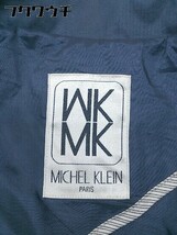◇ ◎ MK MICHEL KLEIN エムケーミッシェルクラン 長袖 コート サイズ38 ダークブルー レディース_画像4