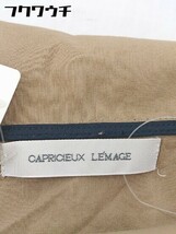 ◇ CAPRICIEUX LE'MAGE カプリシュレマージュ 長袖 シャツ ブラウス サイズF ベージュ レディース_画像4