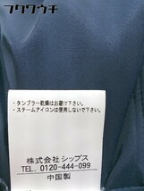 ◇ Khaju カージュ ウール混 長袖 チェスターコート サイズ36 ネイビー レディース_画像7