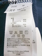 ◇ Dickies ディッキーズ 長袖 膝丈 パーカー ワンピース サイズM ネイビー レディース_画像4