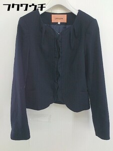 * SunaUna SunaUna frill long sleeve no color jacket size 36 navy lady's 