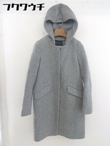 ■ green label relaxing グリーンレーベルリラクシング UNITED ARROWS ウール系 長袖 コート サイズ36 グレー レディース