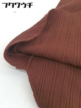 ◇ ◎ ●美品● NATURAL BEAUTY BASIC 21SS 半袖 ロング ワンピース サイズM レッド系 レディース_画像6