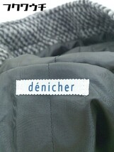 ■ denicher デニシェ 長袖 ダッフル コート ベージュ ブラウン レディース_画像4