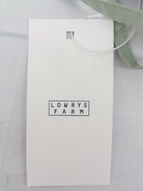 ◇ ◎ LOWRYS FARM タグ付き フレンチスリーブ ウエストゴム ロング ワンピース サイズF ピスタチオグリーン レディース_画像7