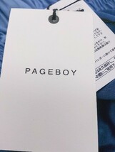 ◇ ◎ PAGEBOY ページボーイ タグ付 ロング ギャザー スカート サイズF パープル系 レディース_画像5