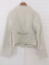 ◇ MATRICE 長袖 ジャケット サイズ40 ベージュ レディース_画像3
