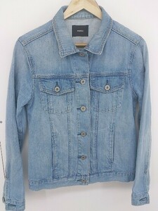 * MURUAm Roo a long sleeve G Jean Denim jacket size S blue lady's 