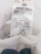 ◇ THE SUIT COMPANY ザ スーツカンパニー REDA レダ イタリア製生地 パンツ サイズ38 ネイビー系 レディース_画像6