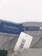 ◇ GYMPHLEX ジムフレックス チェック パンツ サイズ12 グレー系 レディース_画像4