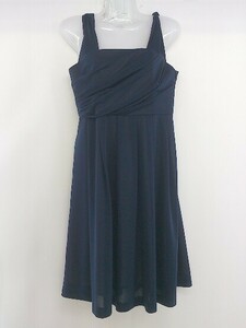 * CROLLA crawler side Zip knees height camisole One-piece size 38 navy lady's 