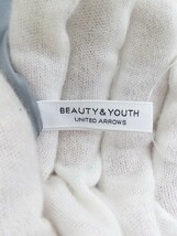 ◇ BEAUTY & YOUTH UNITED ARROWS キュプラ マーメイド イージー ロング フレア スカート サイズS ブルー系 レディース_画像4