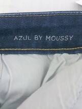 ◇ AZUL BY MOUSSY マウジー ウォッシュ加工 ストレッチ ジーンズ デニム パンツ サイズ22 インディゴ レディース_画像4