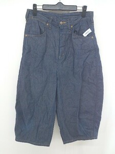 * Wrangler Wrangler половина укороченные брюки Denim джинсы брюки размер S индиго женский 