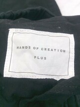 ◇ Hands of creation PLUS ハンズオブクリエイションプラス パンツ サイズF ブラック レディース_画像4