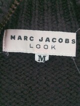 ◇ MARC JACOBS LOOK マークジェイコブスルック ジップアップ 長袖 ニット セーター サイズM ブラウン マルチ レディース_画像4