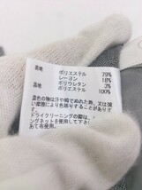 ◇ ◎ ●未使用● WHITE JOOLA ホワイトジョーラ チェック スラックスパンツ サイズ67-93 グレー レディース_画像5