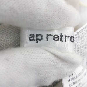 ◇ ◎ ●未使用● ap retro アプレトロ 膝下丈 サロペット ワンピース サイズF ベージュ系 レディースの画像4