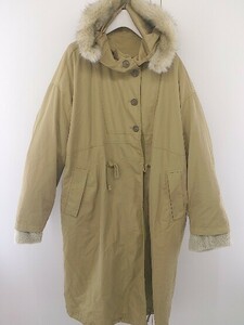 # * KBFke- Be efURBAN RESEARCH длинный рукав пальто размер ONE бежевый женский 