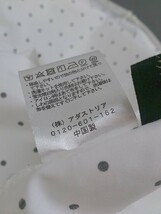 ◇ apart by lowrys アパートバイ ローリーズ 水玉 ドット 八分袖 ブラウス カットソー サイズM オフホワイト レディース_画像6